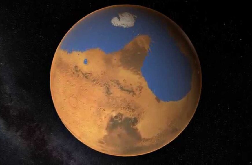 Marte pudo haber estado cubierto por un océano de 300 metros de profundidad