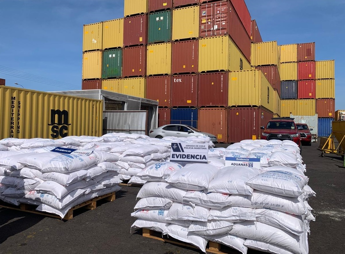 Carbonato de sodio: Incautan 216 toneladas en Iquique