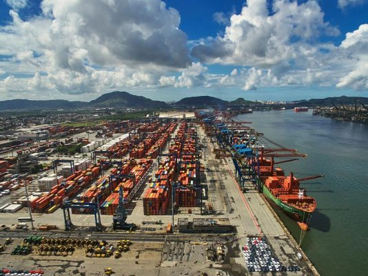 Puerto de Santos: Avances en Tecon Santos 10